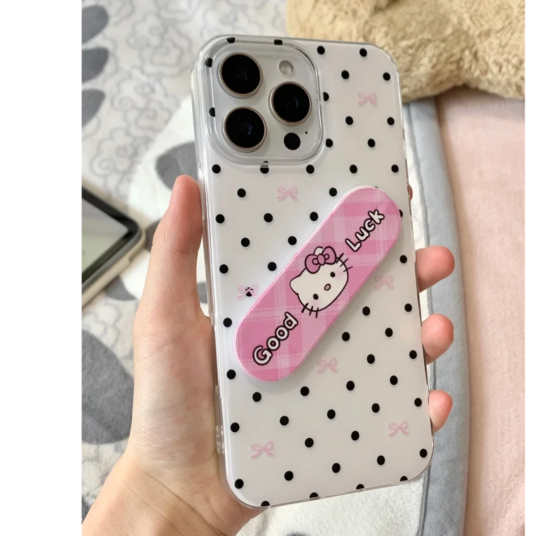 诚星泽蝴蝶结kt支架适用苹果16promax手机壳华为vivo小米荣耀一加