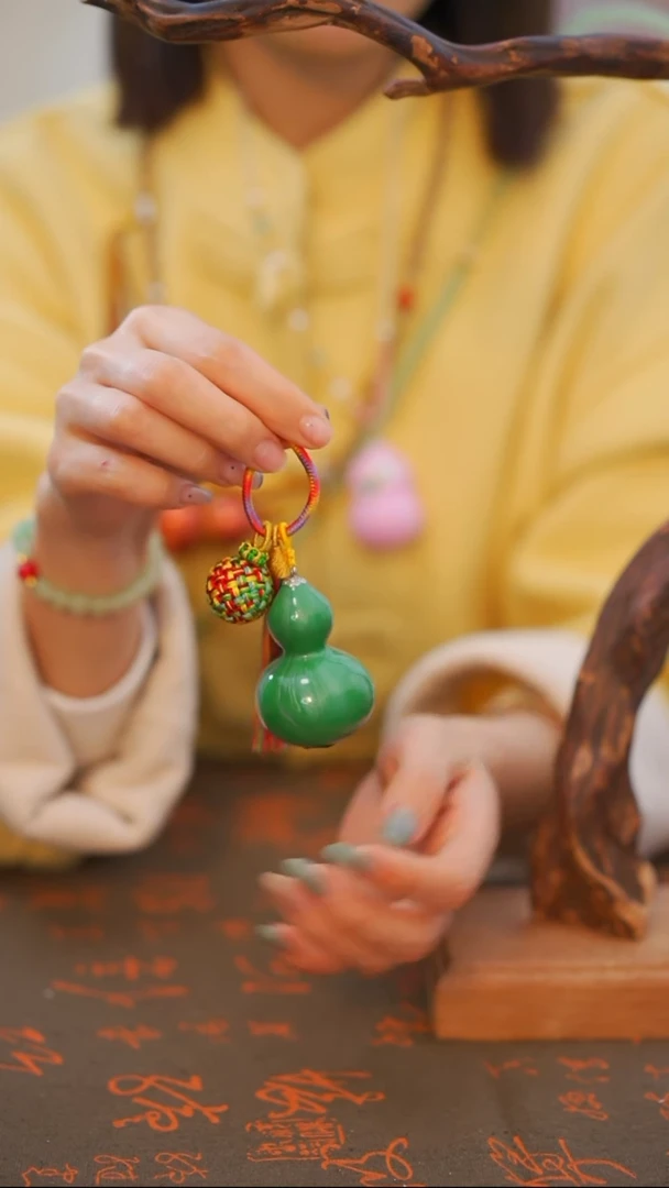 98非遗漆手艺工天然葫芦文玩福禄