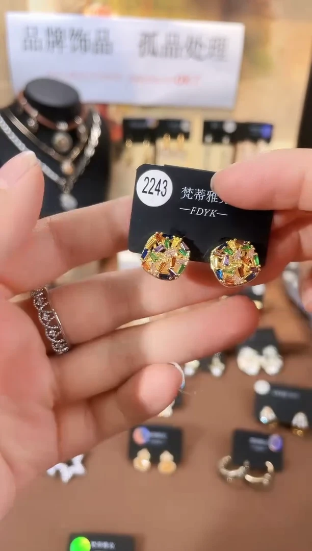 合金925银锆石梵2243