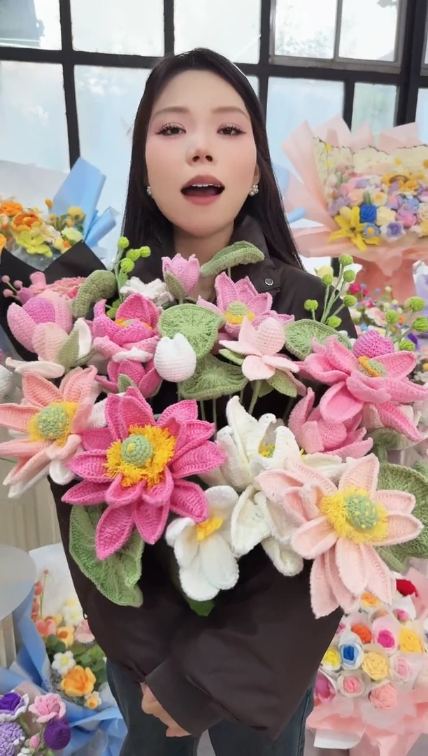非遗手工定制花束，孤品清仓！！