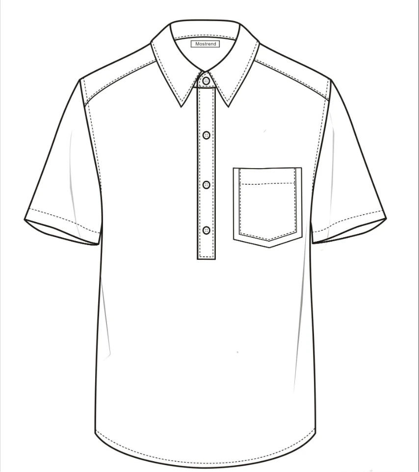 【顶顶好物161】袖口格纹短袖圆领T