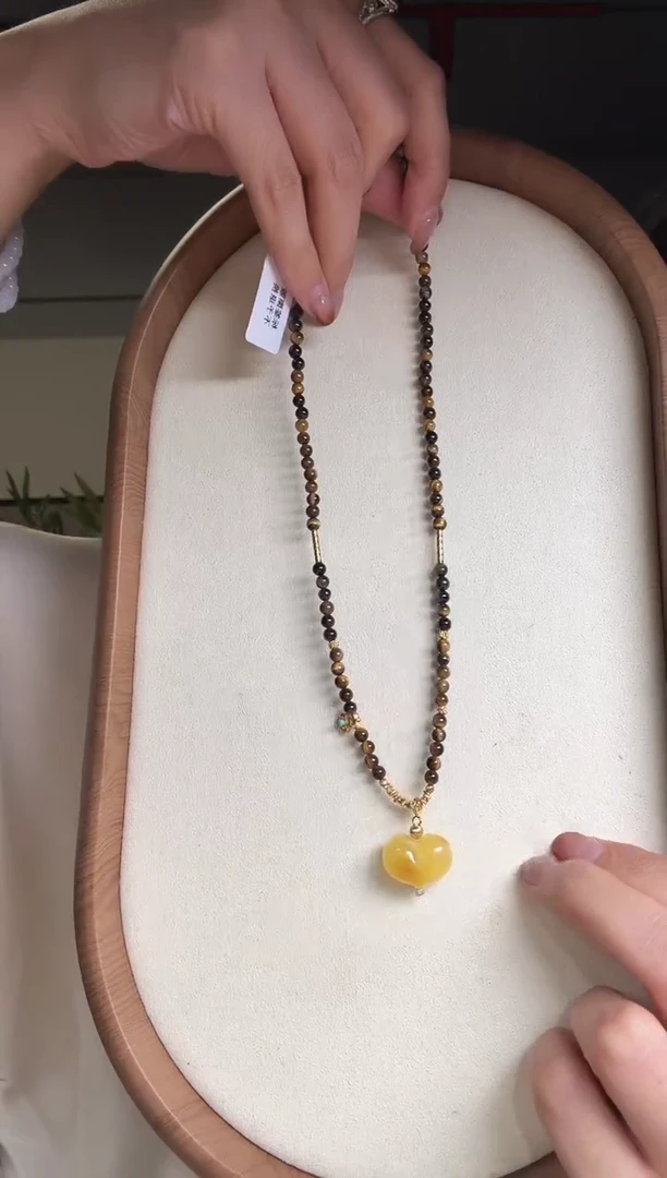 水晶摆件未镶嵌项链