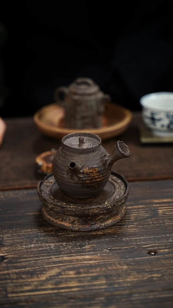 全手工制作 南蛮 侧把壶  150cc