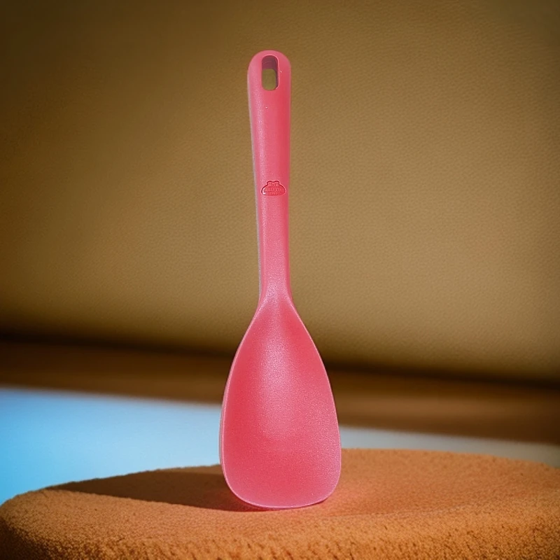 出意大利硅胶小铲一支长度27.8厘米长柄家用炒菜锅铲食品级硅胶