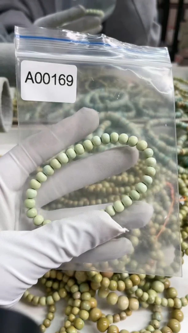 【闪购商品】绿松石珠宝奇石未镶嵌6mm+