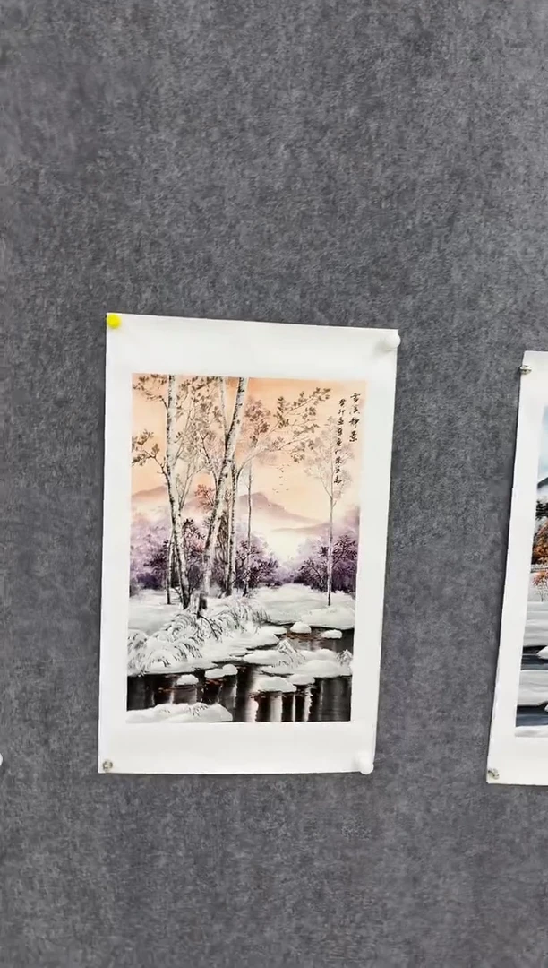 国画国画经典手绘2.7平尺
