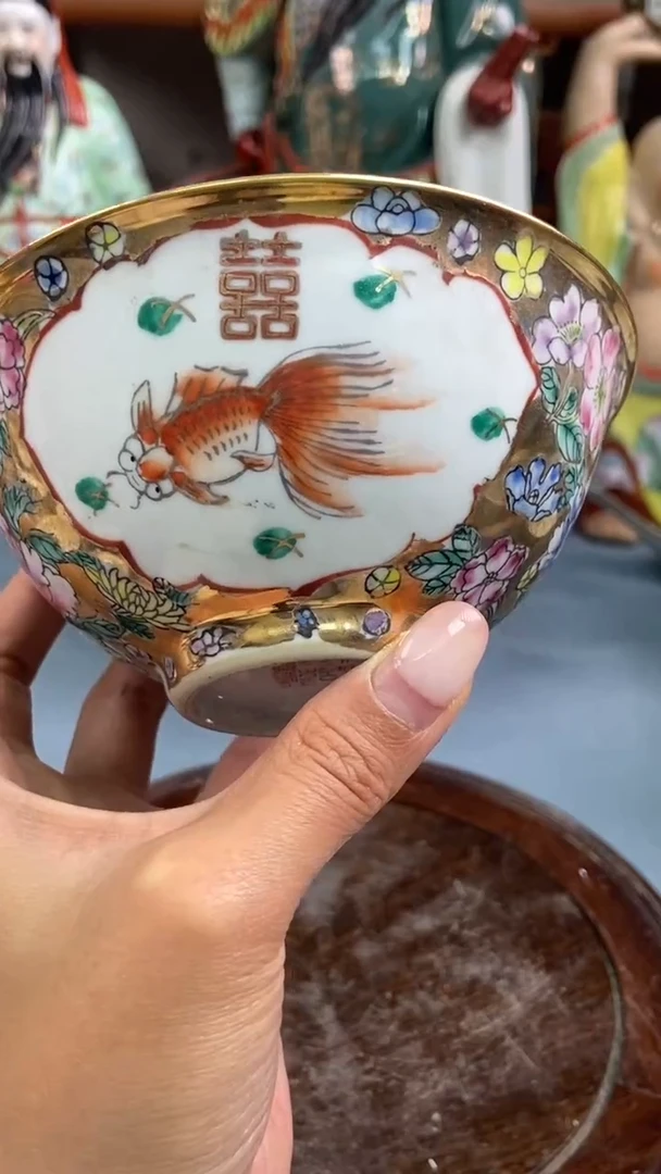 瓷片微瑕慎拍景德镇窑老厂瓷器单件