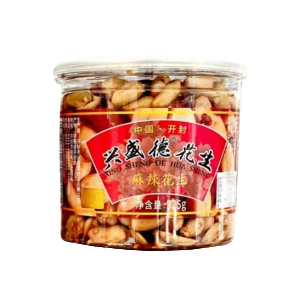 兴盛德麻辣花生325g  4罐解馋零食花生