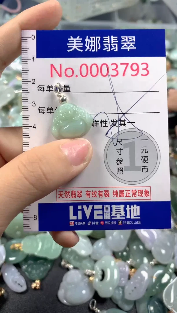 颈饰未镶嵌翡翠3793