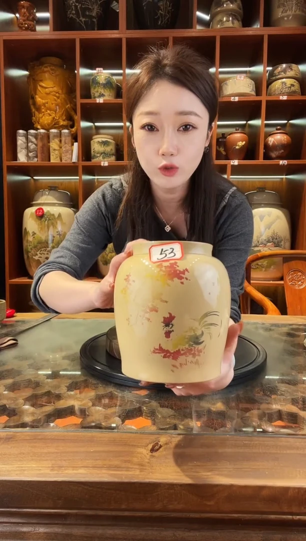 罐李旭泽作品小茶罐@53