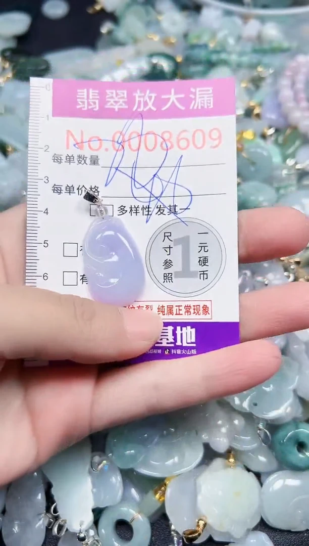 颈饰未镶嵌翡翠8609