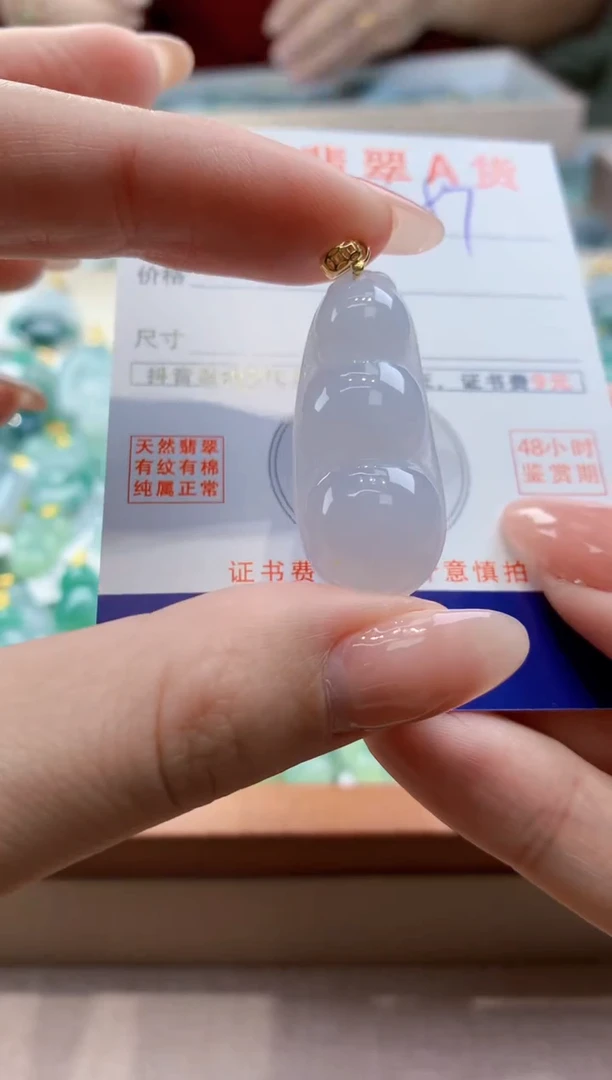 颈饰未镶嵌翡翠天然缅甸a货翡翠