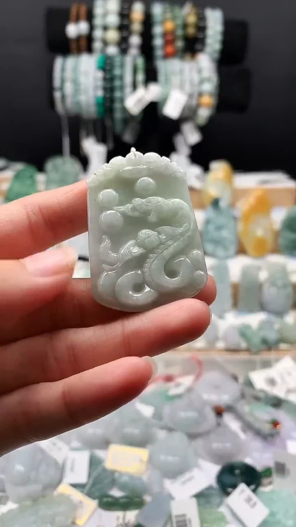 吊坠(不含链)未镶嵌翡翠93生肖蛇