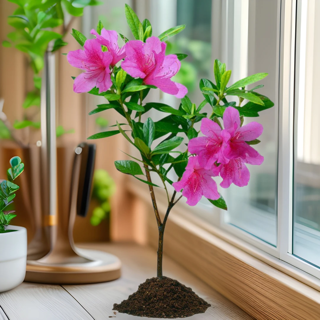 毛杜鹃花苗映山红四季常青庭院毛鹃树苗花坛绿篱耐寒好养易活盆栽