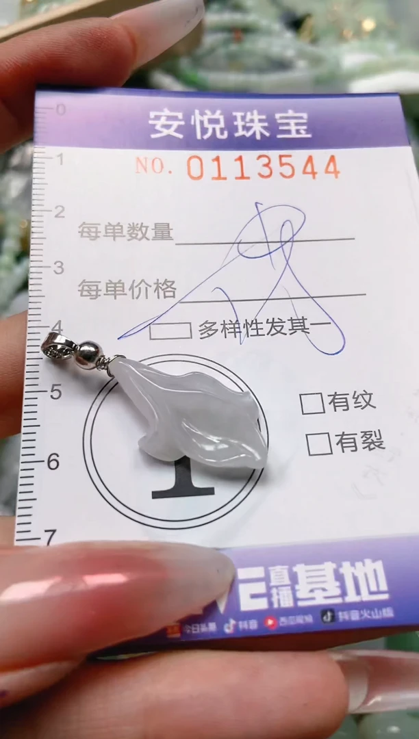 【闪购商品】翡翠颈饰未镶嵌闪购0113544多样性发其一