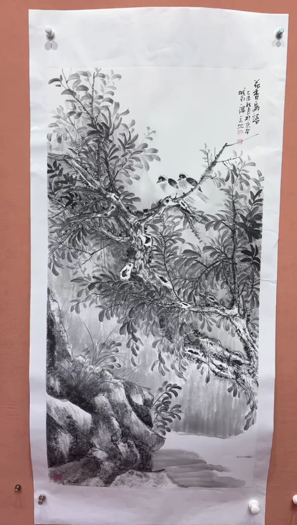 国画师立照老师国画作品
