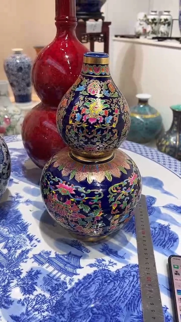 摆件葫芦景德镇111