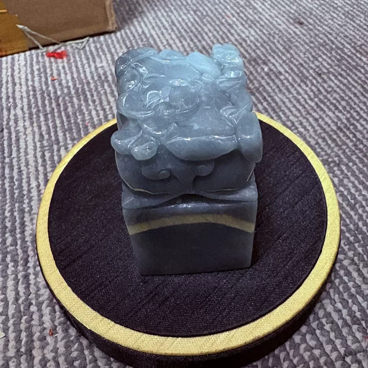 翡翠A货印章-590690