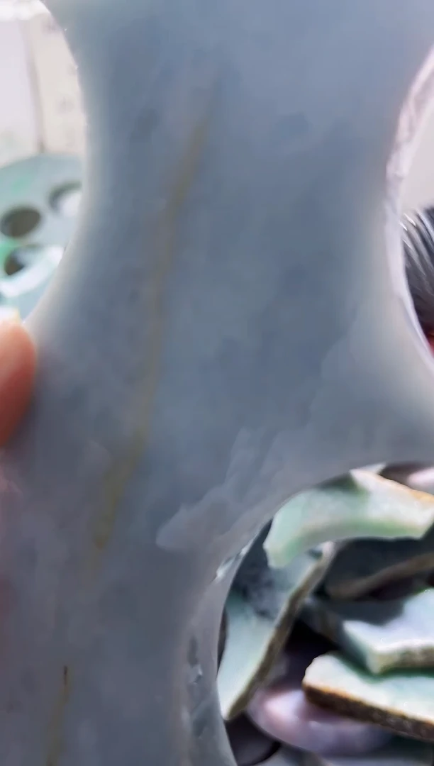 翡翠裸石缅甸翡翠A货柠5442