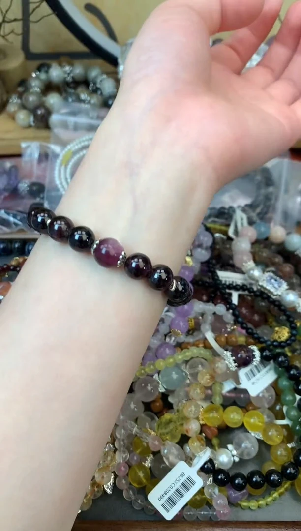 【闪购商品】石榴石手链未镶嵌1334