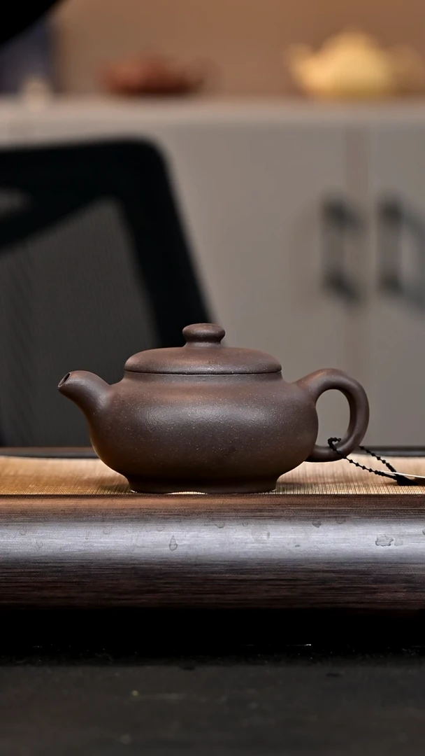 【闪购商品】紫砂茶壶3285 润珠 天青