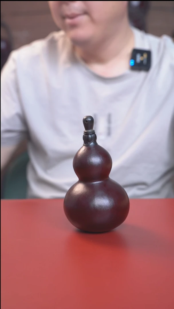 003天然大漆酒葫芦 三遍大漆