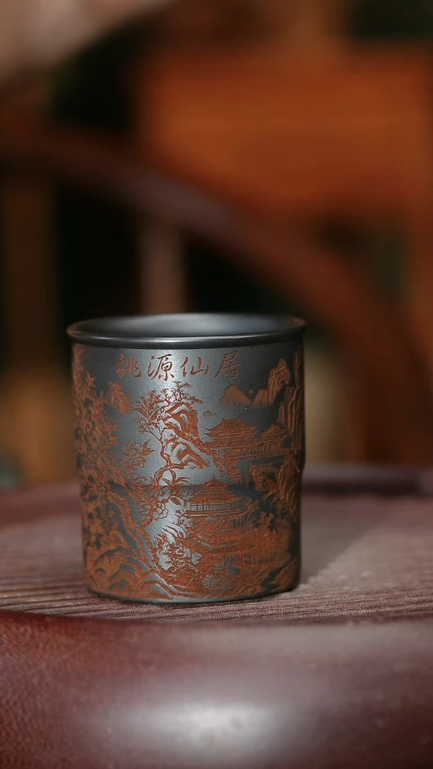 茶杯紫砂紫砂主人杯福利放漏