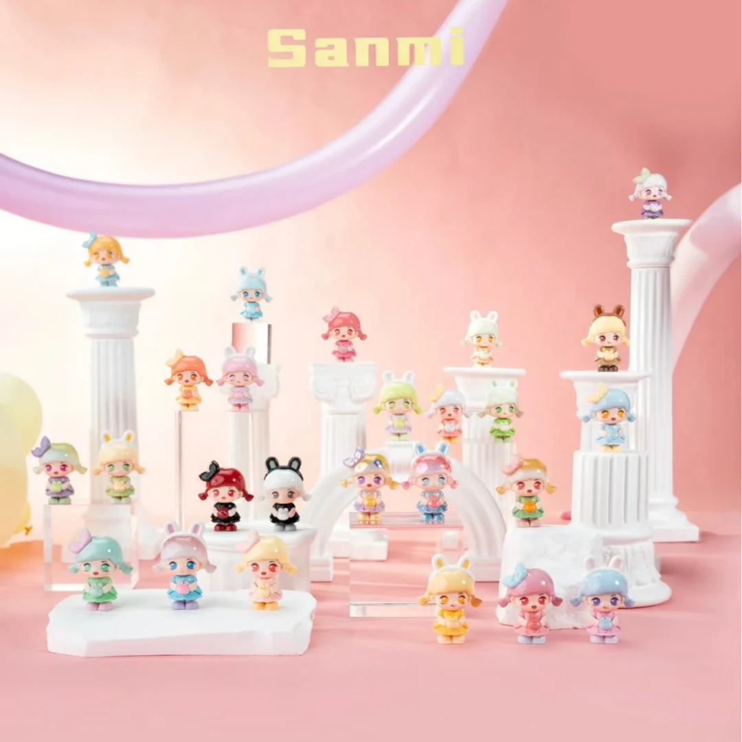 【平拆】【浮浮价】三咪兔之梦想成真系列萌粒潮玩盲盒玩偶盲盒