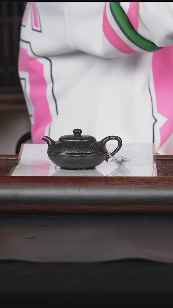 【闪购商品】紫砂茶壶20小红泥还原烧合欢160