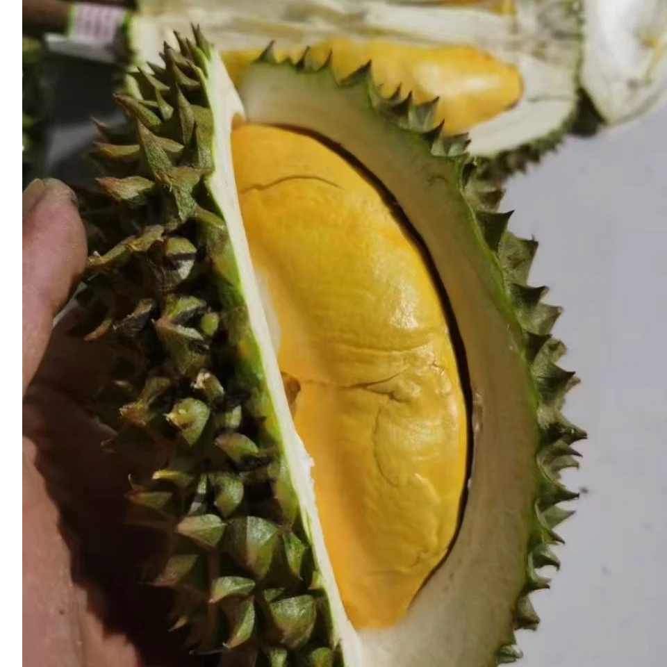 4树熟鲜榴莲-软金月3-4KG 核大软金月泰国