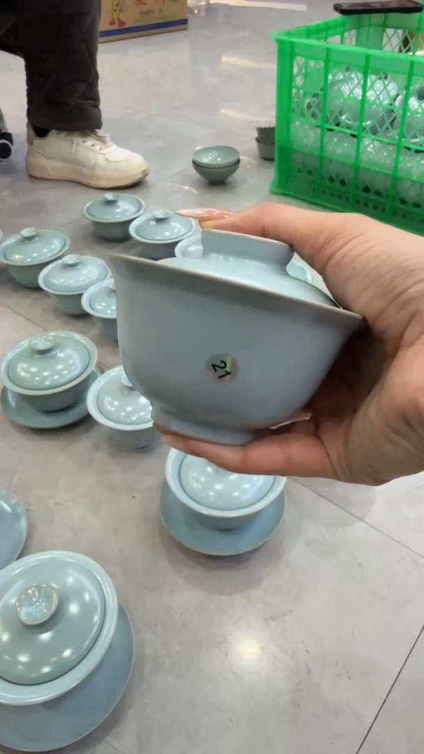 其他仿古宋臻大乔盖碗大瑕21