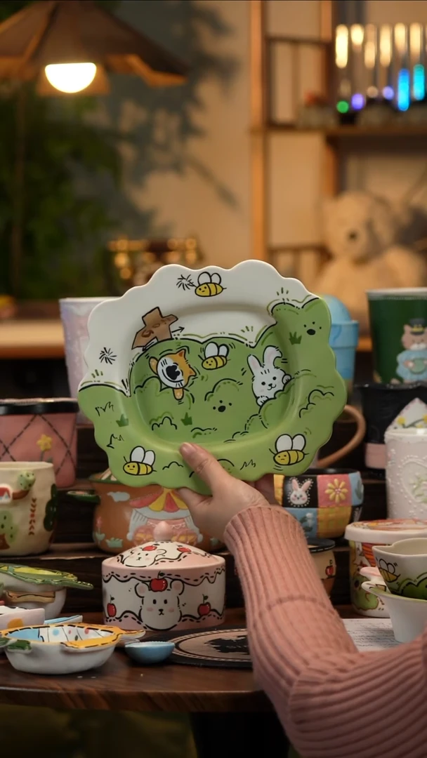 杯子瓷A118景德镇原创手工陶瓷