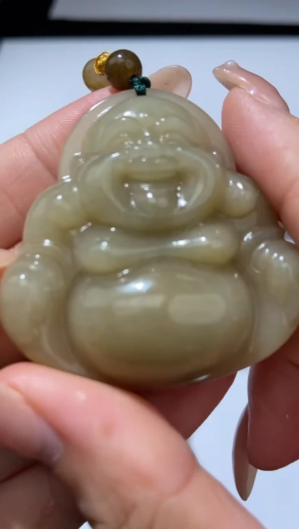 和田玉未镶嵌挂件292426     /多样性发一件