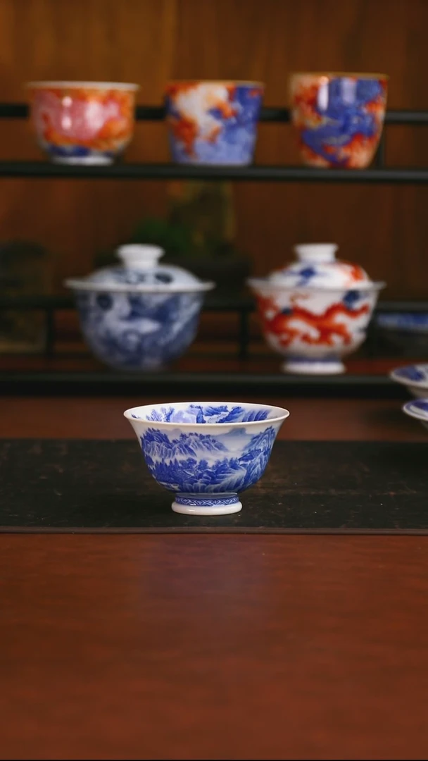 景德镇手工手绘的1