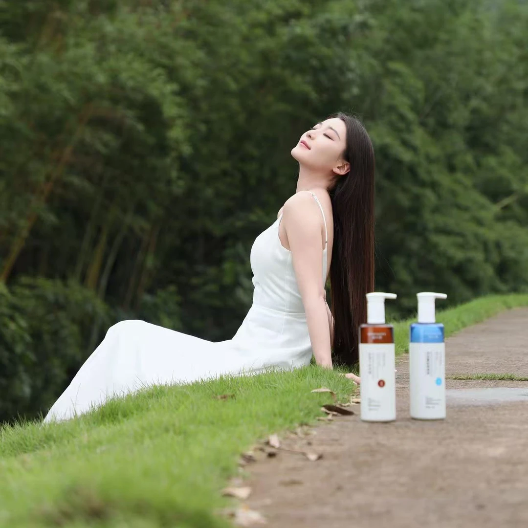 赫华娜控油去屑蓬松洗发水香氛臻柔蛋白发膜【洗出高颅顶】