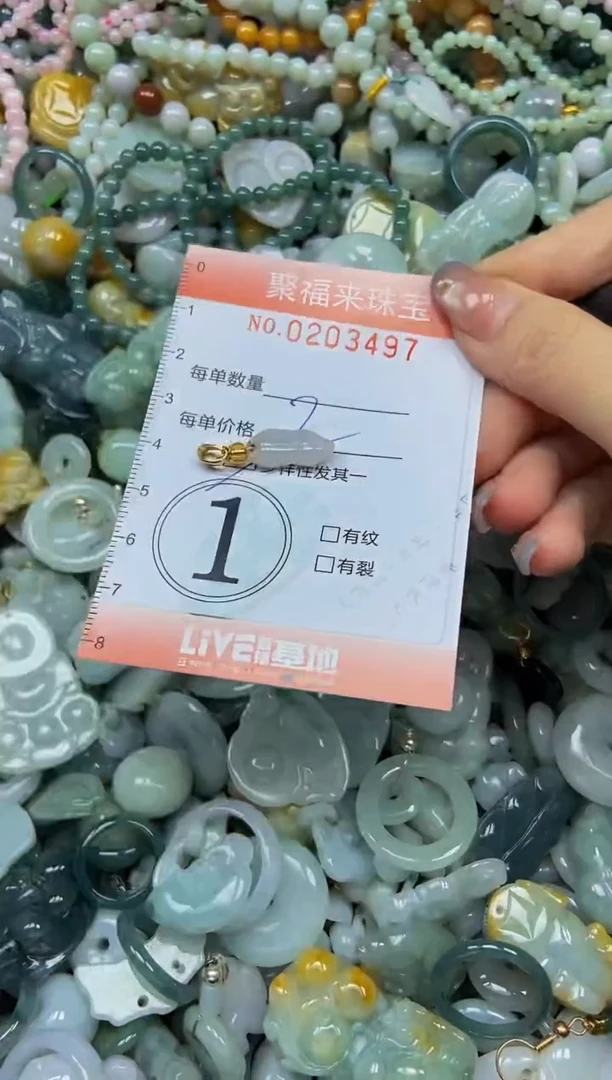 翡翠未镶嵌颈饰闪购0203497