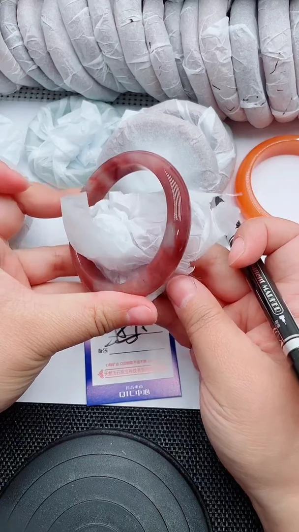 未镶嵌手镯石英质玉112-58-59