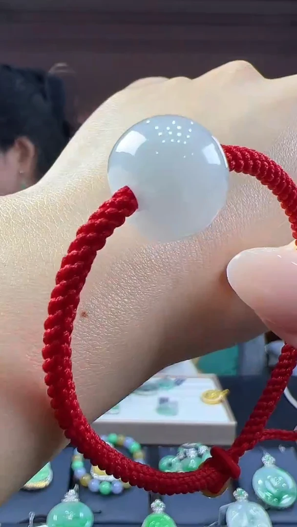未镶嵌挂件翡翠路路通手绳