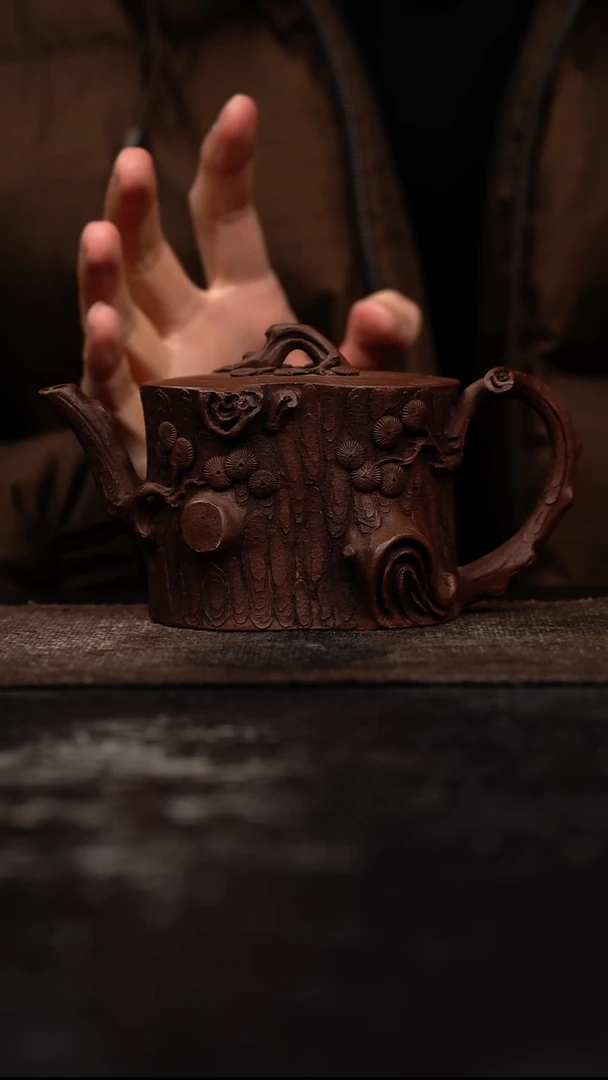 茶壶紫砂原矿手工壶230CC