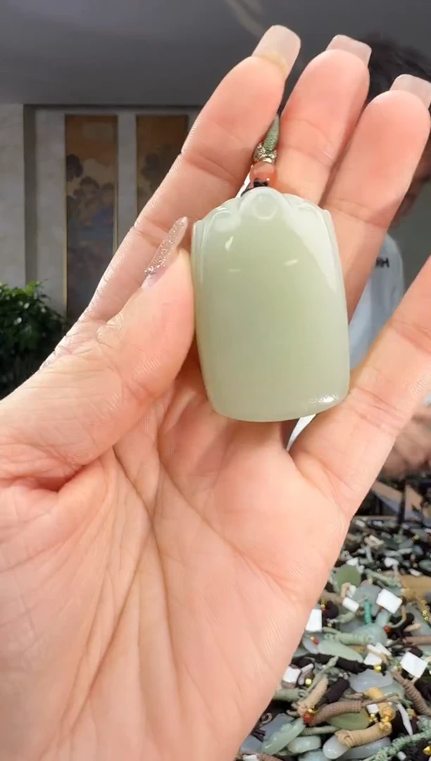 颈饰未镶嵌和田玉拍一发一多样性发货