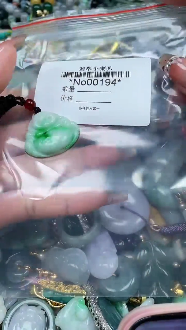 【闪购商品】翡翠颈饰未镶嵌闪购000194多样性发其一