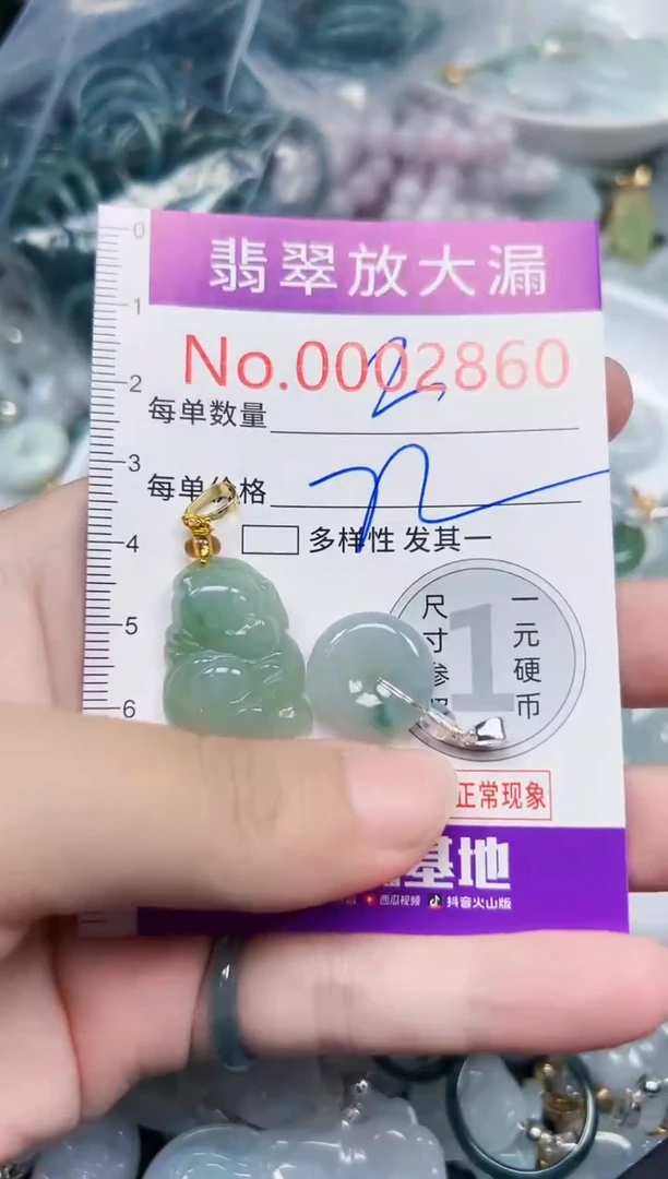 颈饰未镶嵌翡翠2860