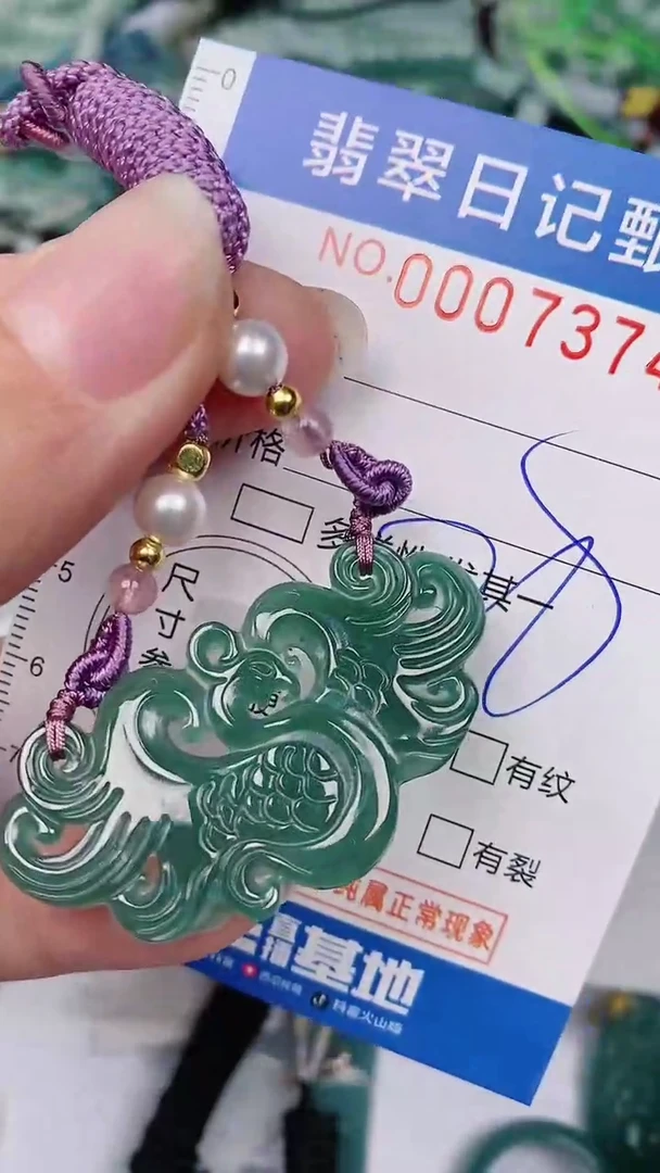 【闪购商品】翡翠颈饰未镶嵌00007374