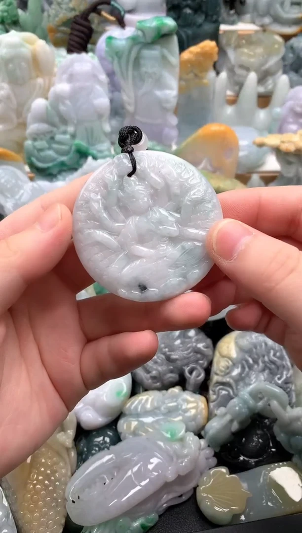 吊坠(不含链)未镶嵌翡翠1