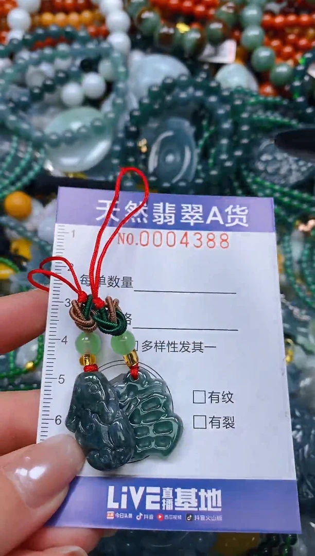 颈饰未镶嵌翡翠闪购0004388