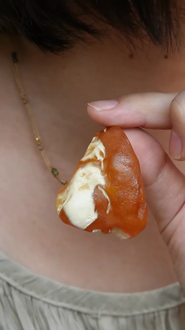 未镶嵌吊坠(不含链)琥珀蜜蜡橘皮吊坠
