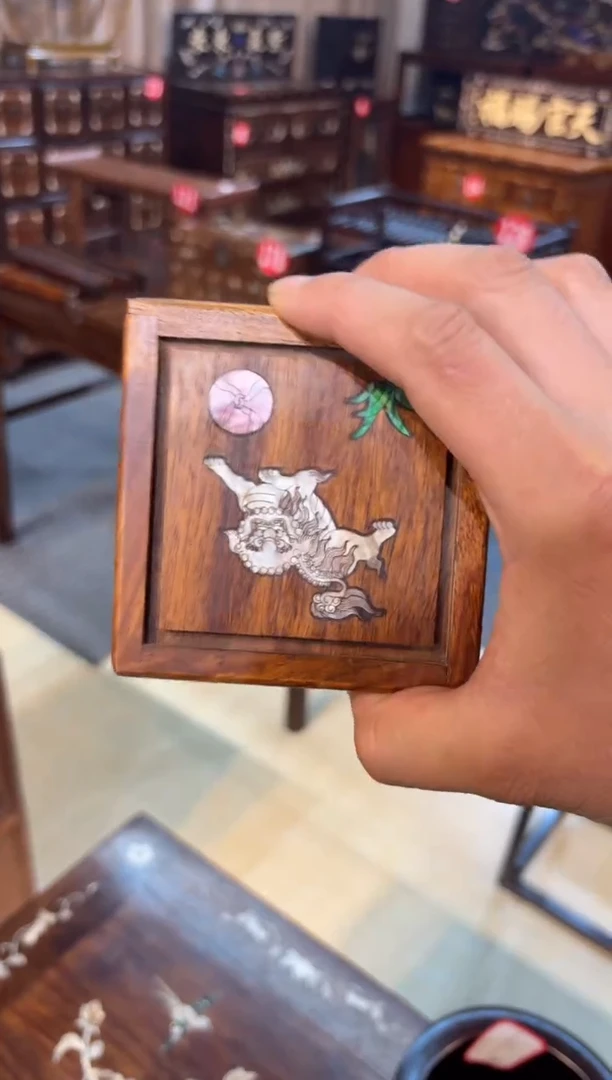 木木黄花梨机关盒