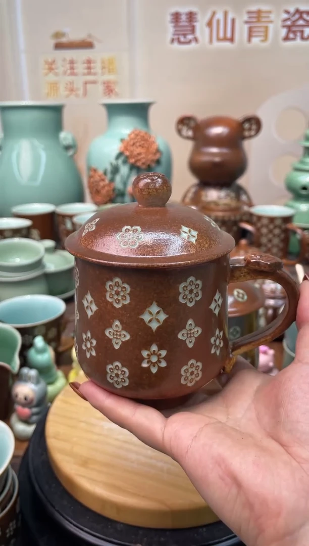 瓷特价福利 微瑕 慧仙青瓷