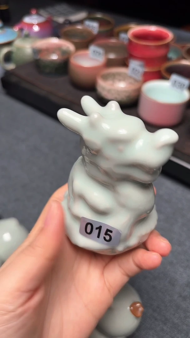 【闪购商品】钧瓷茶宠 可爱龙龙
