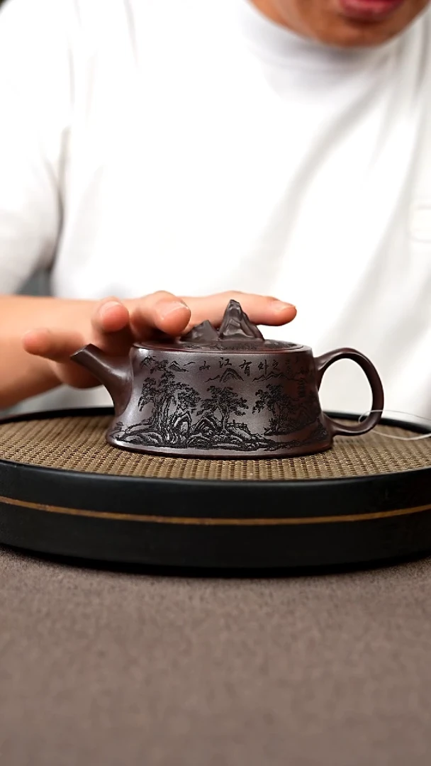 茶壶紫砂宜兴原矿手工紫砂壶